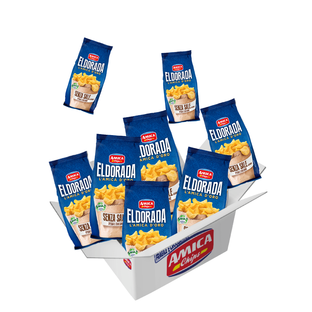 BOX Patatine senza sale aggiunto
