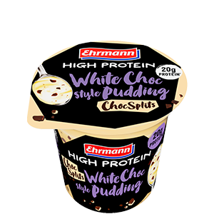 White Choc Style Pudding Choc Splits