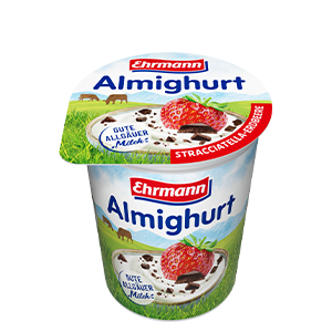 Stracciatella-Erdbeere