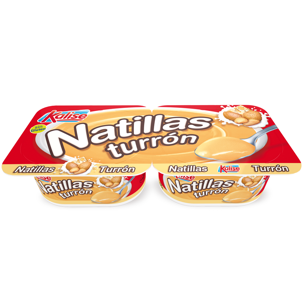 Natillas Turrón 2x125Grs