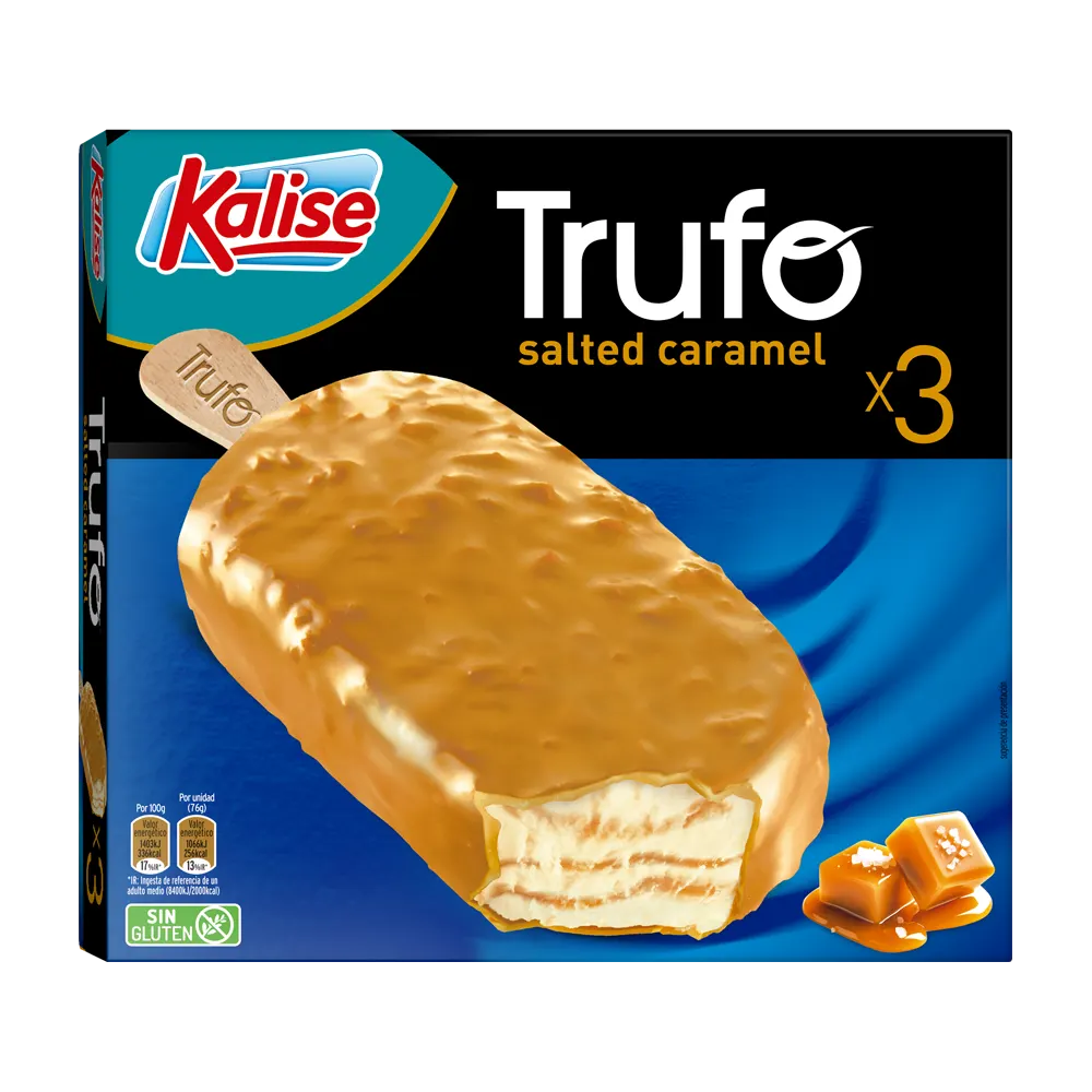 Trufo Plus Salted Caramel x 3