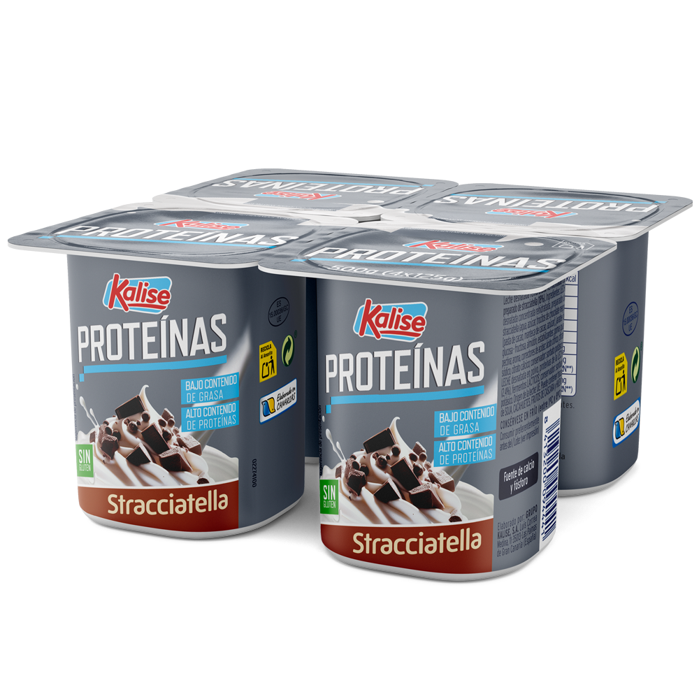 Proteinas Straciatella 4x125g