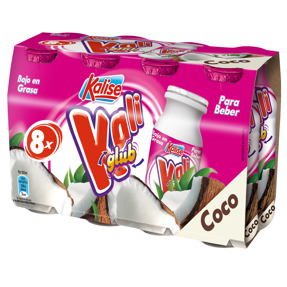 Kaliglub sabor Coco 8x100ml