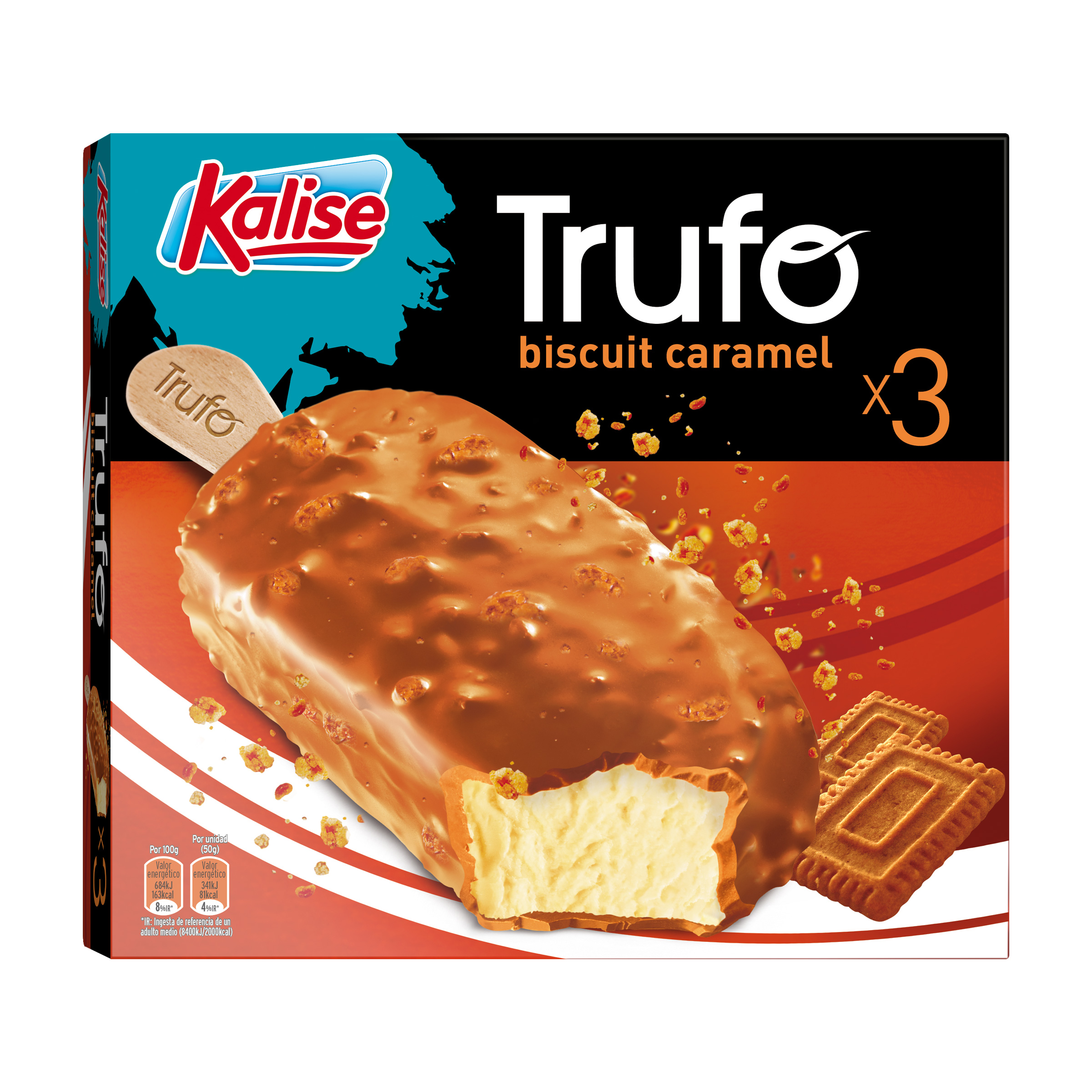 Truo Biscuit Caramel x3