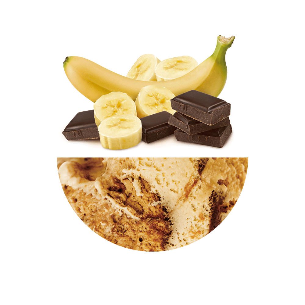 Prestige Plátano con Salsa de Chocolate 2700 Grs