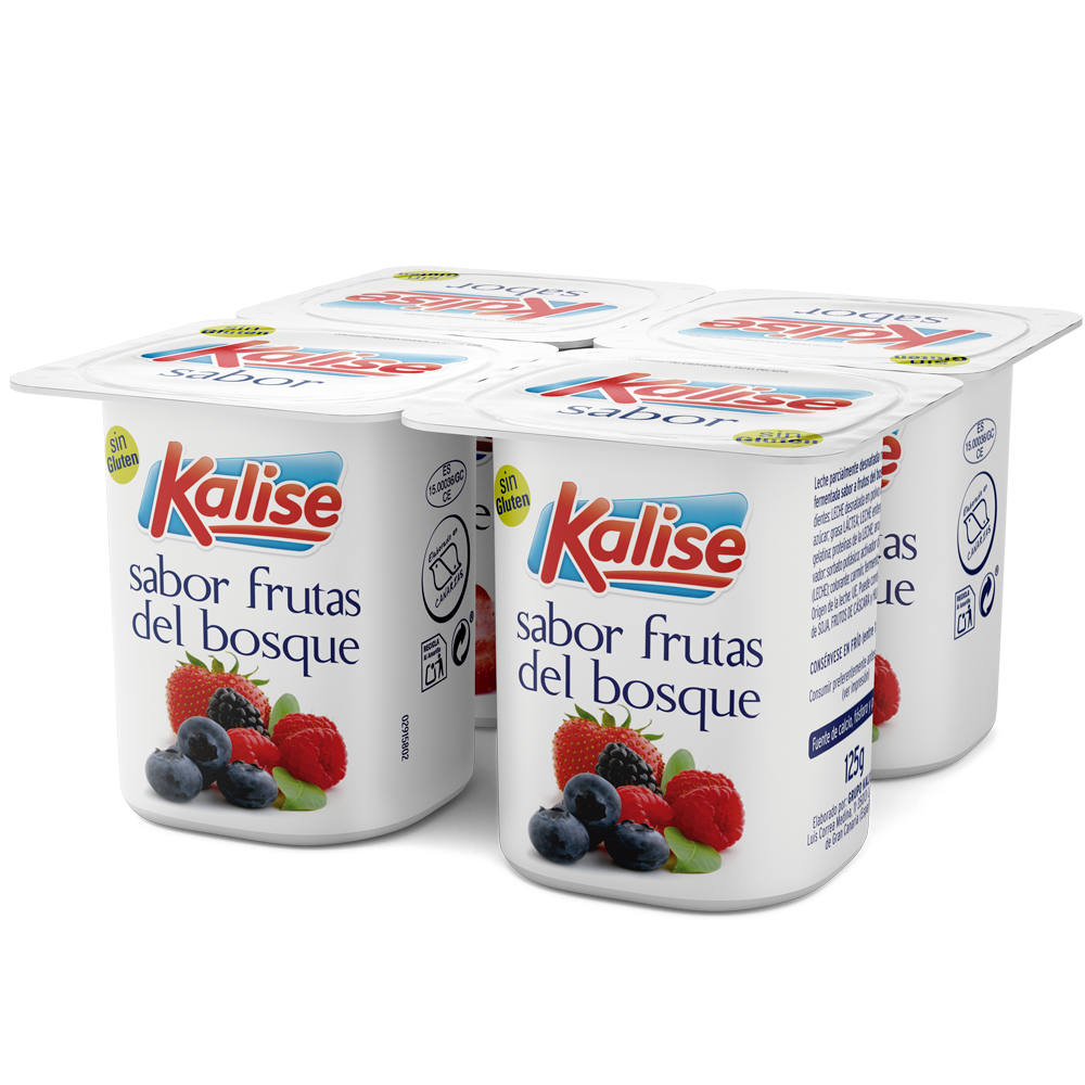 Forest Fruits Flavor 4x125Grs