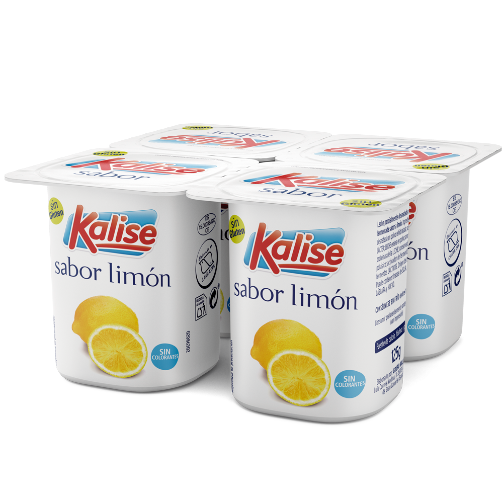 Lemon Flavor 4x125Grs
