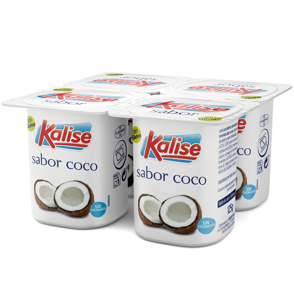 Coco flavor 4x125Grs
