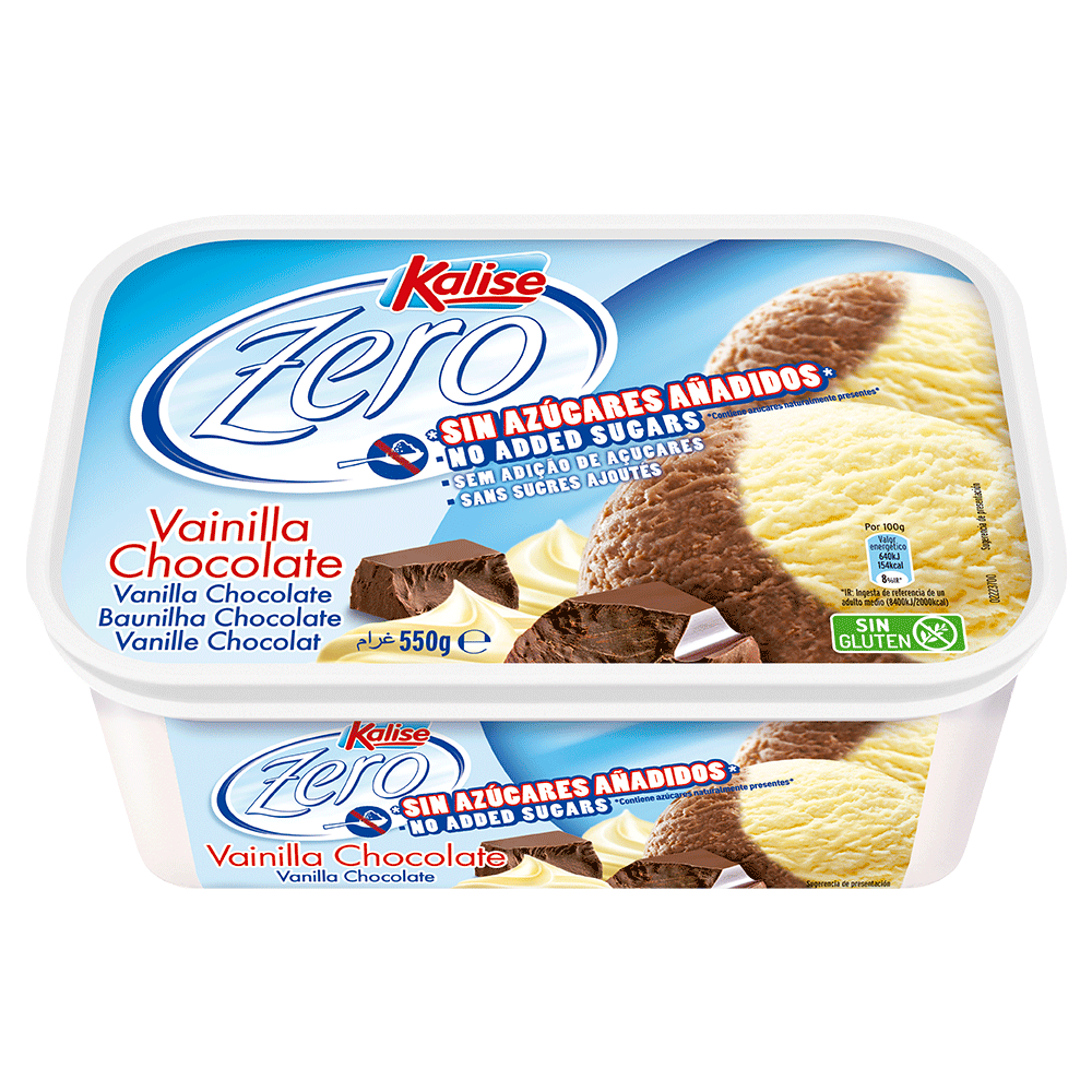 Zero Sin Azucares Añadidos Vainilla-Chocolate 550 Grs