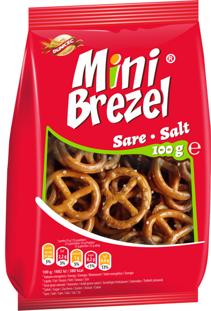 Mini Brezel with salt