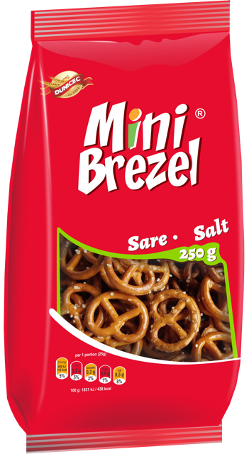 Mini Brezel with salt
