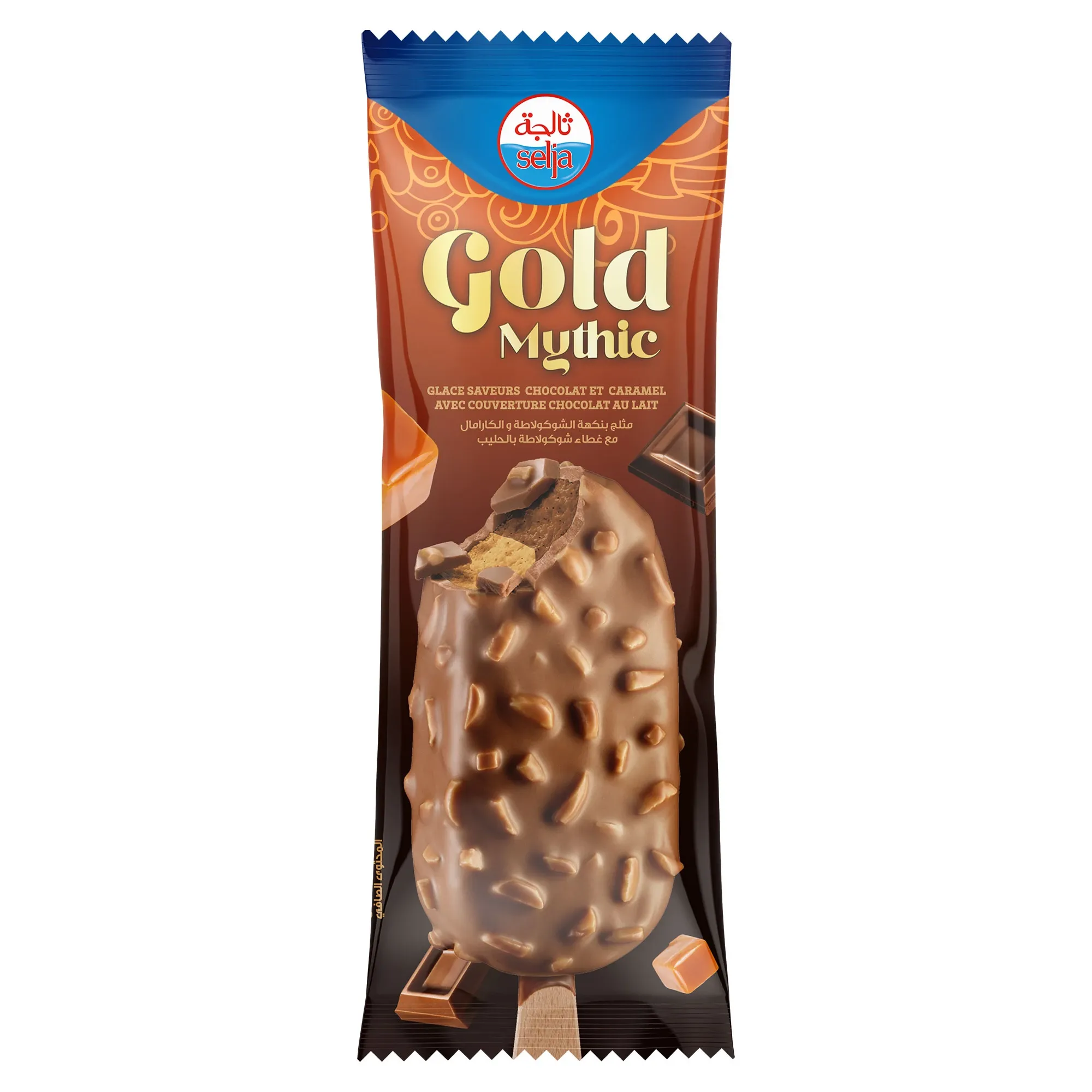Glace caramel